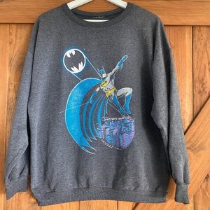 Vintage 1989 ‘80s BATMAN Novel Teez Crewneck Sweatshirt L XL Baggy Loose Fit